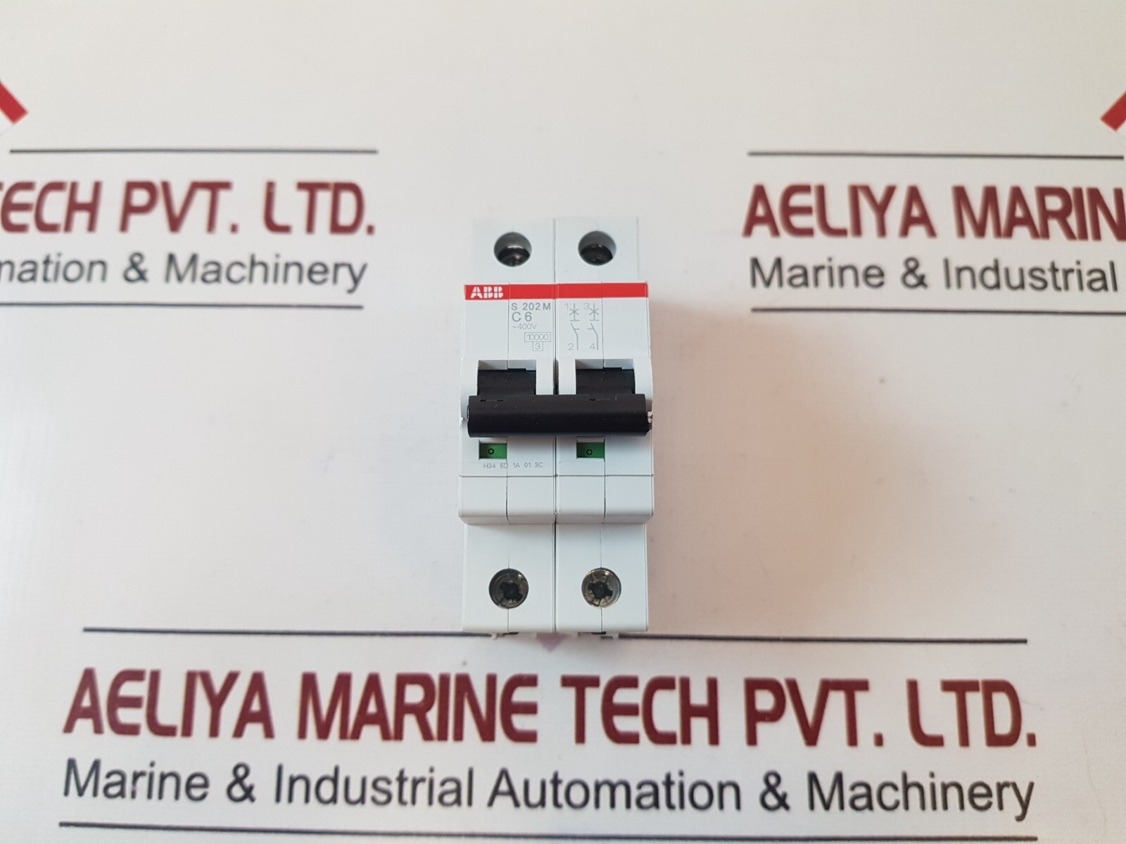 ABB S 202M C6 Miniature Circuit Breaker 6A 50/60Hz GB14048.2