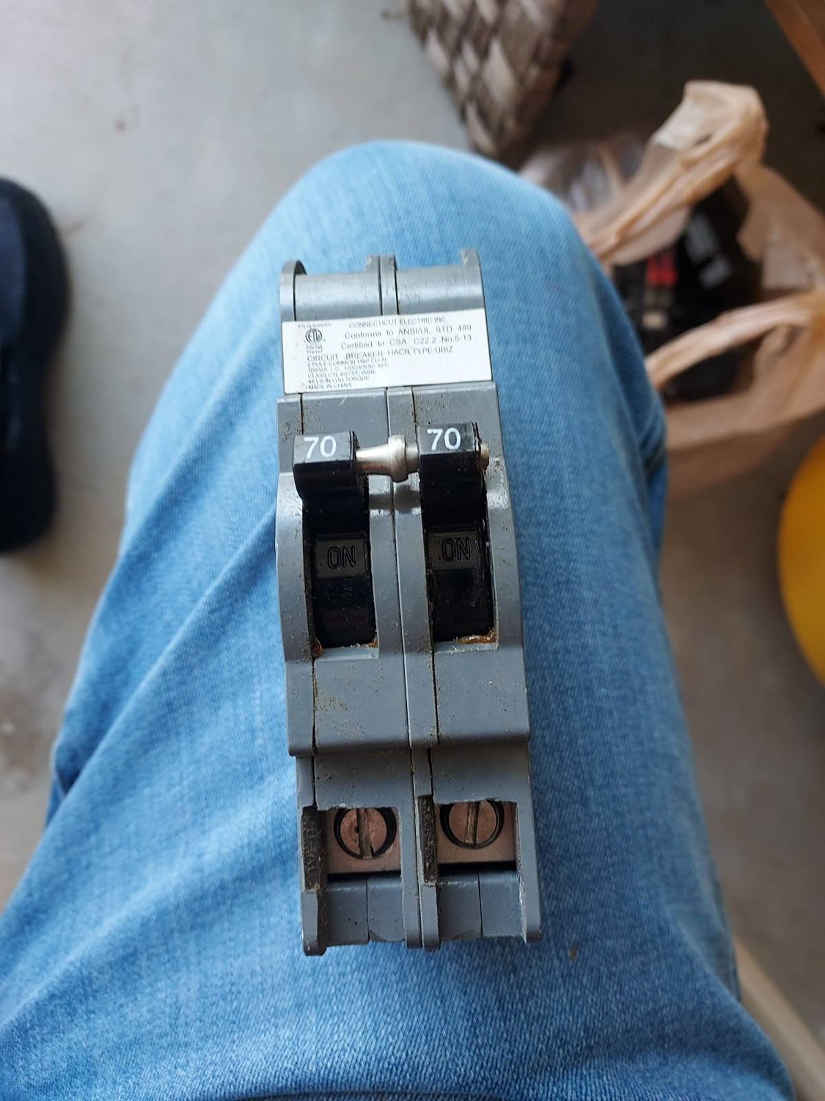 Federal Pacific 70 amp breaker