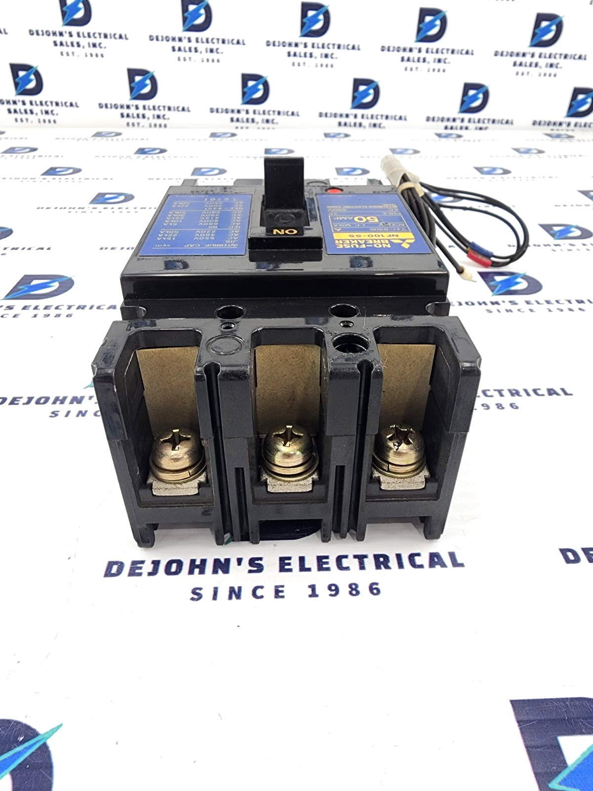 MITSUBISHI NF 100-SS 50 AMP 3 POLE 660V WITH ALARM SWITCH CIRCUIT BREAKER