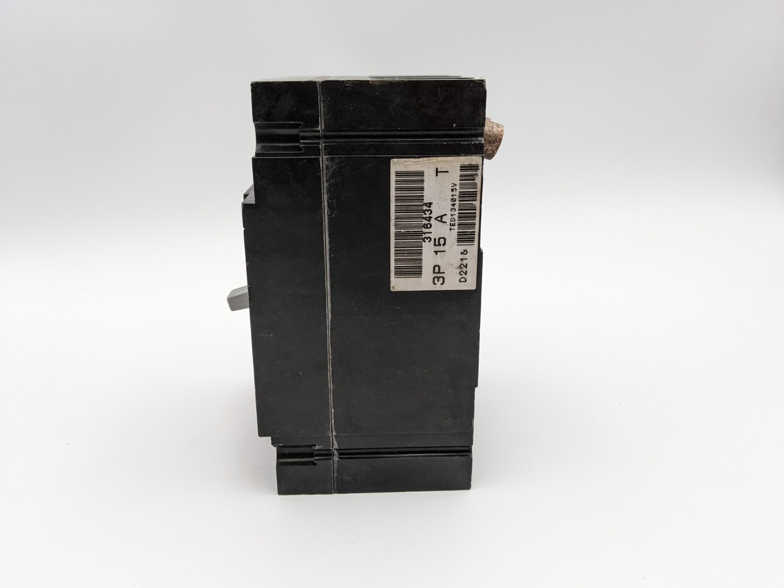 General Electric GE TED134015V Circuit Breaker 15 Amp 3 Pole 480 VAC 250 VAC