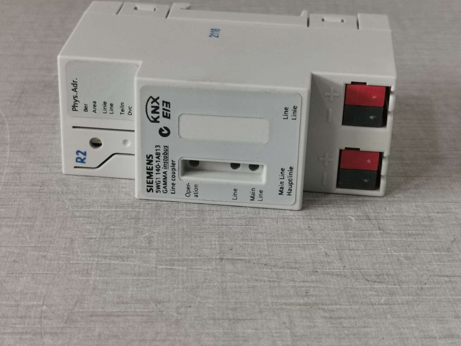 SIEMENS GAMMA 5WG1 140-1AB13 INSTABUS LINE COUPLER WITH OLD STOCK BOX