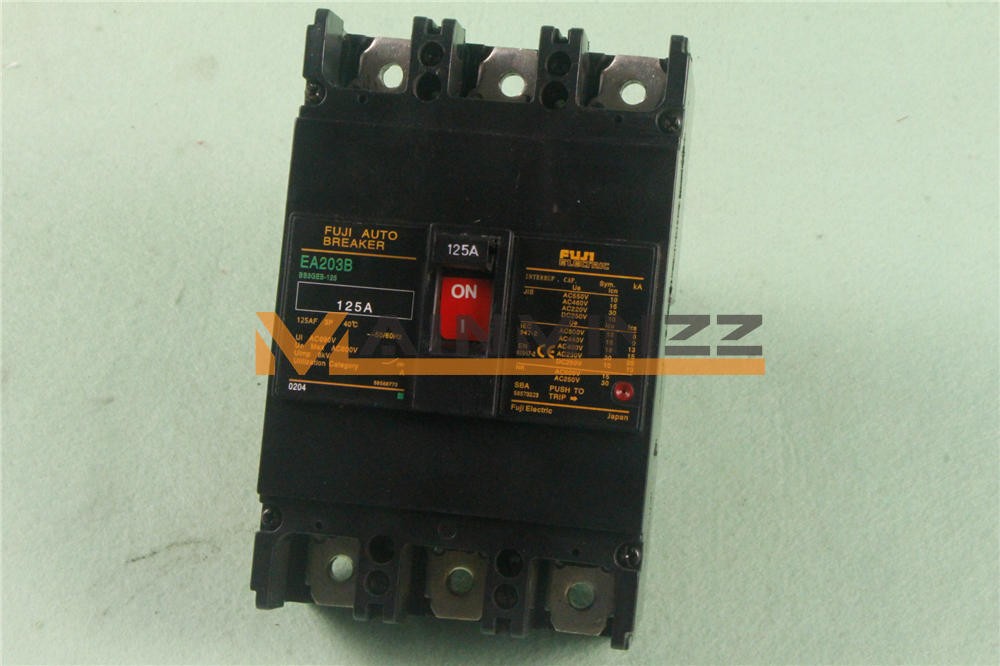 1PC Fuji New Electric 3P 125A EA203B Industrial Automation Auto Circuit Breaker