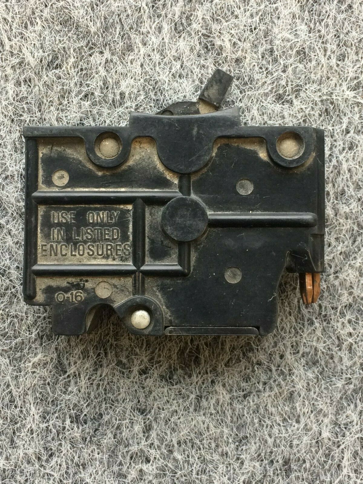 Federal Pacific 50 Amp 1 Pole Circuit Breaker FPE Stab-Lok 1″ Thick Wide NA150