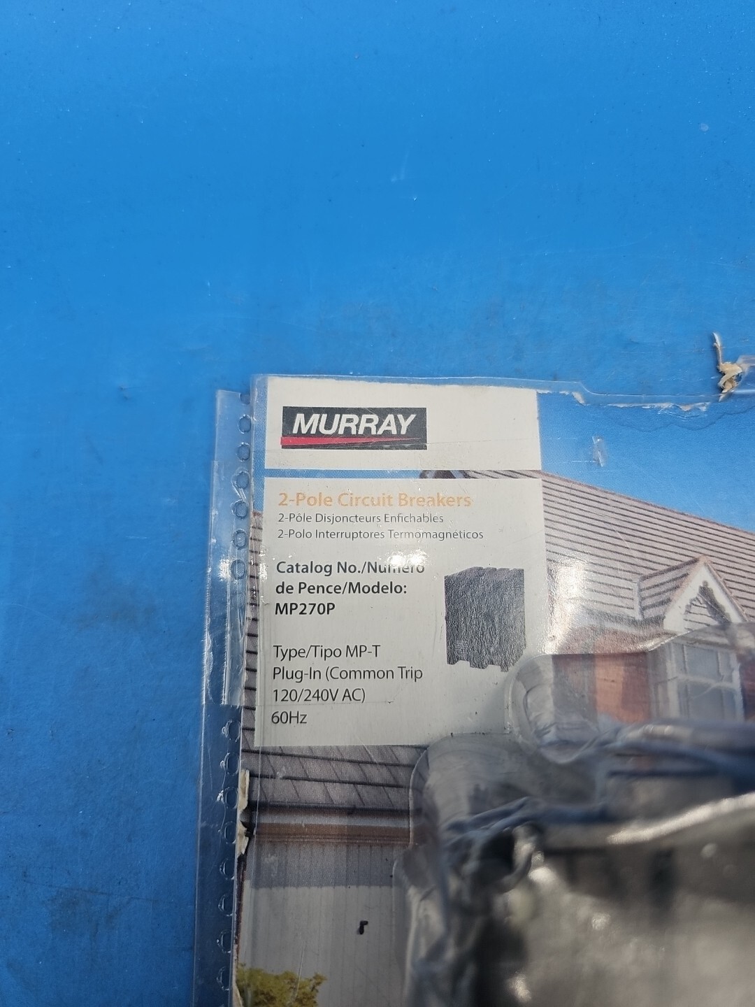 Murray MP270 2 Pole 70 Amp 120/240V Type MP-T Circuit Breaker. MP270P