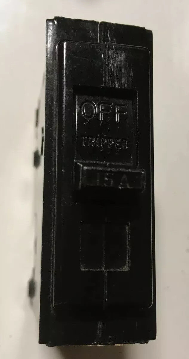 GE GENERAL ELECTRIC TQL1115 Model TQL 1 Pole 15 Amp 120 Volt 1P 15A 120 / 240 V