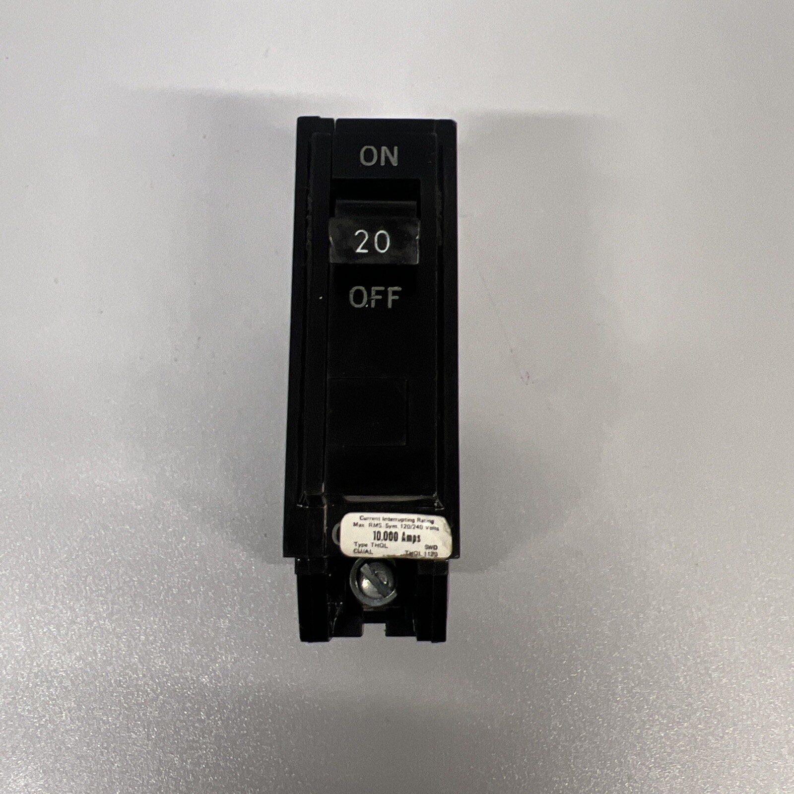 GE TQL1120 TQL 1 Pole 20 Amp 120V Old TYPE THQL120 W#
