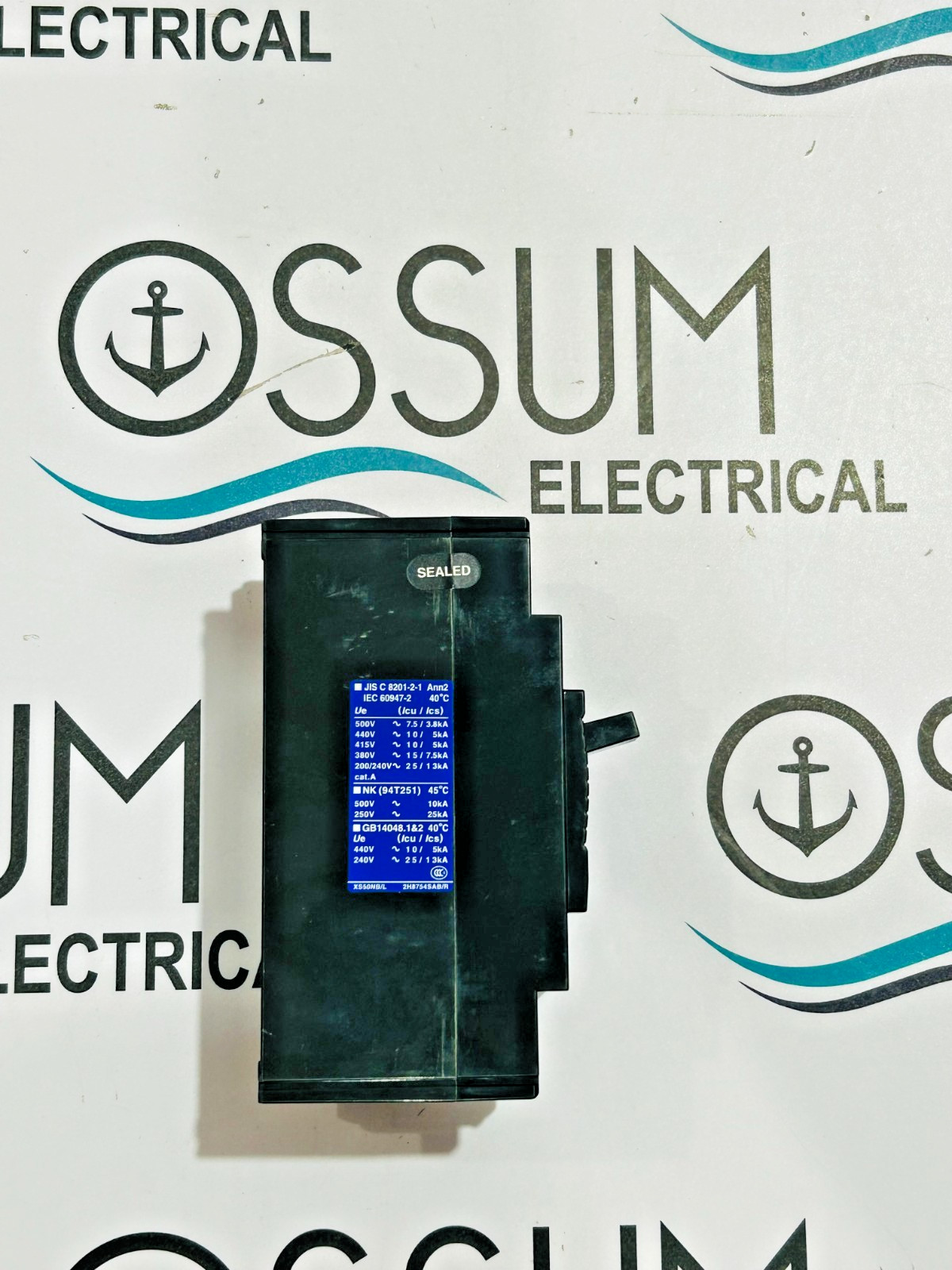 TERASAKI TEMBREAK XS50NB 10A 2POLE 240VAC CIRCUIT BREAKER