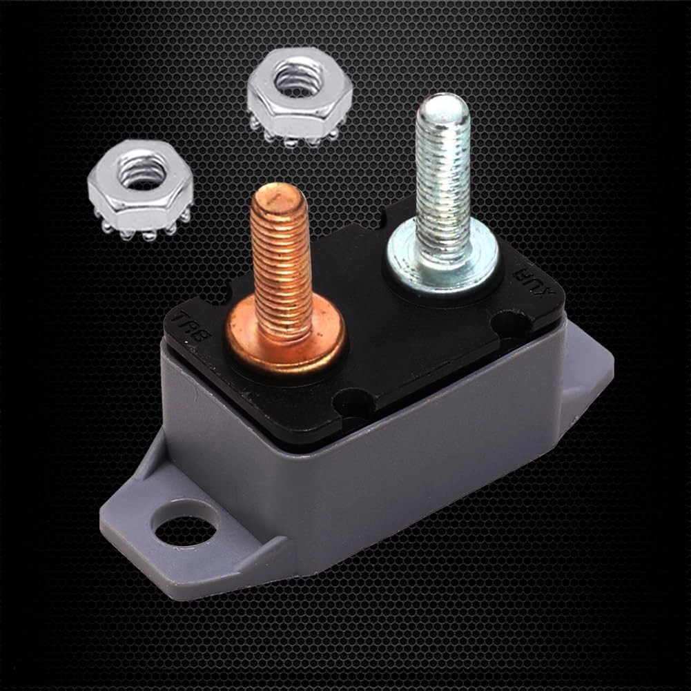 Compact 20A Circuit Breaker with Thermal Reset Feature – For Automotive & Marine