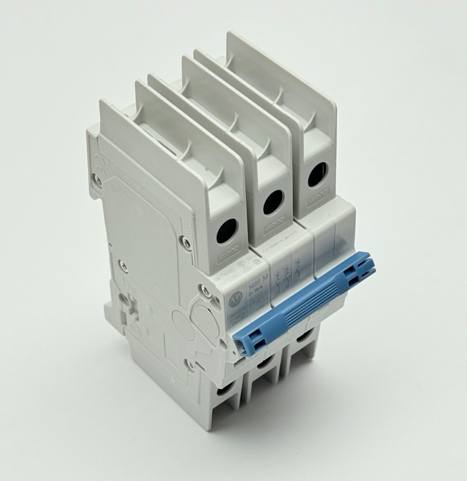 Allen-Bradley 1489-M3D160 Circuit Breaker, 16 Amp, 3 Pole, 480Y/277VAC