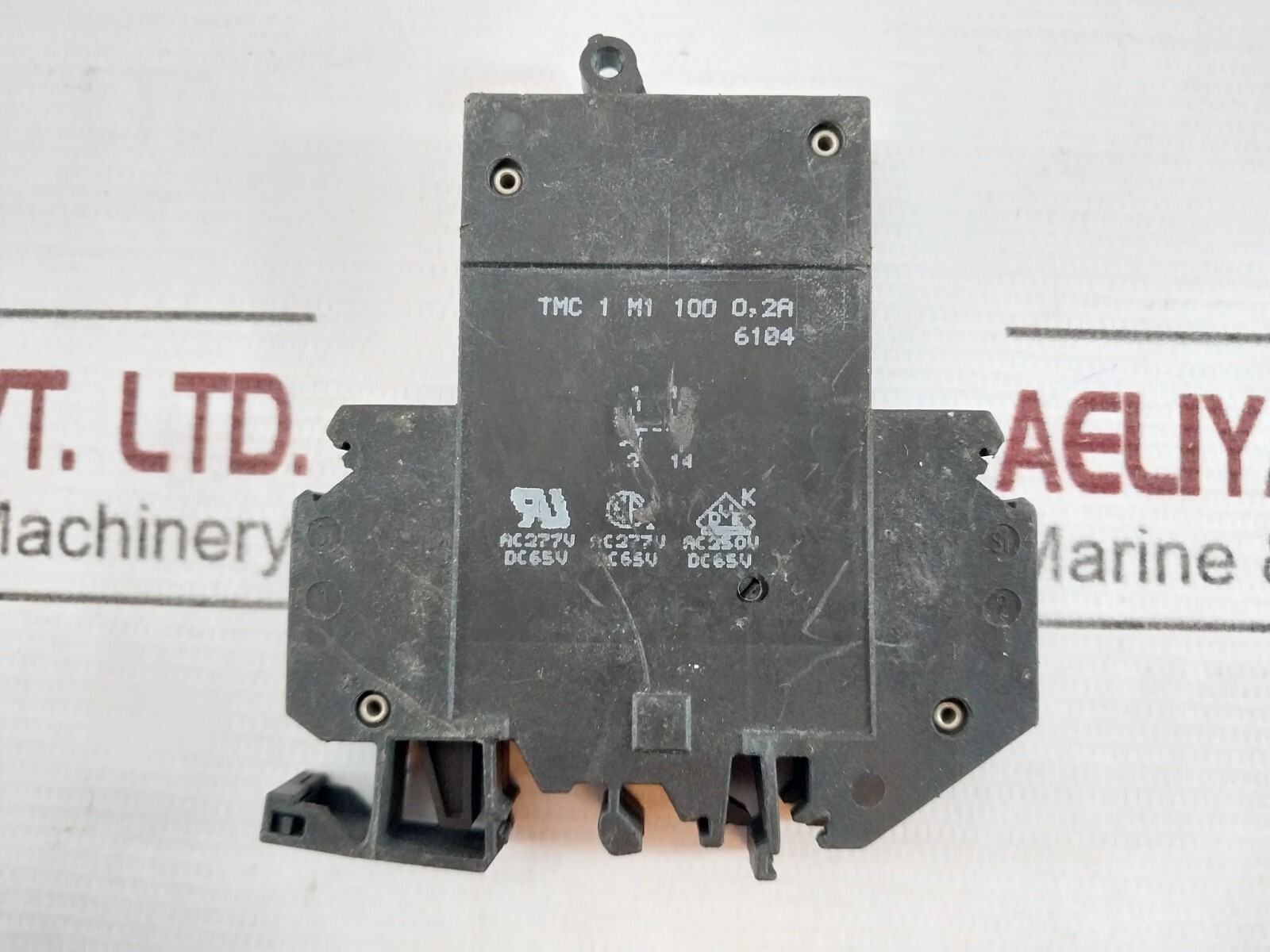 PHOENIX CONTACT TMC 1 M1 100 0,2A CIRCUIT BREAKER AC250V DC65V