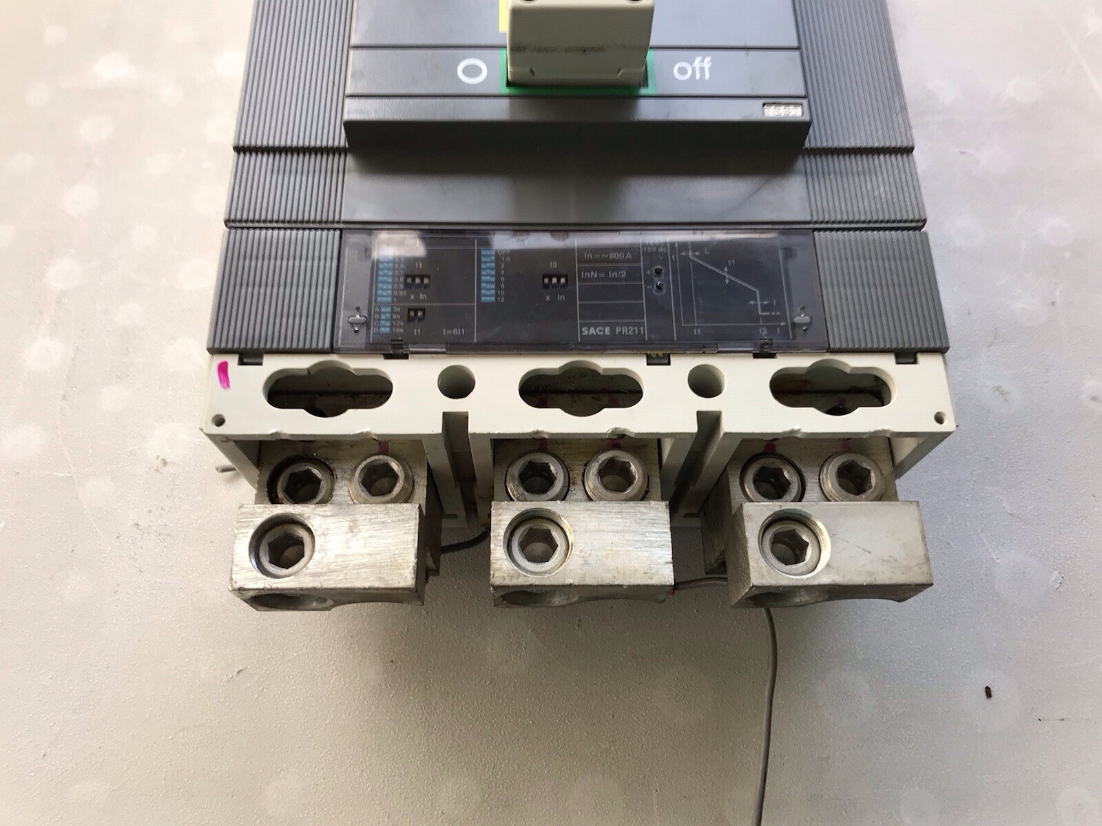ABB S6N 3 Pole Circuit Breaker 600V
