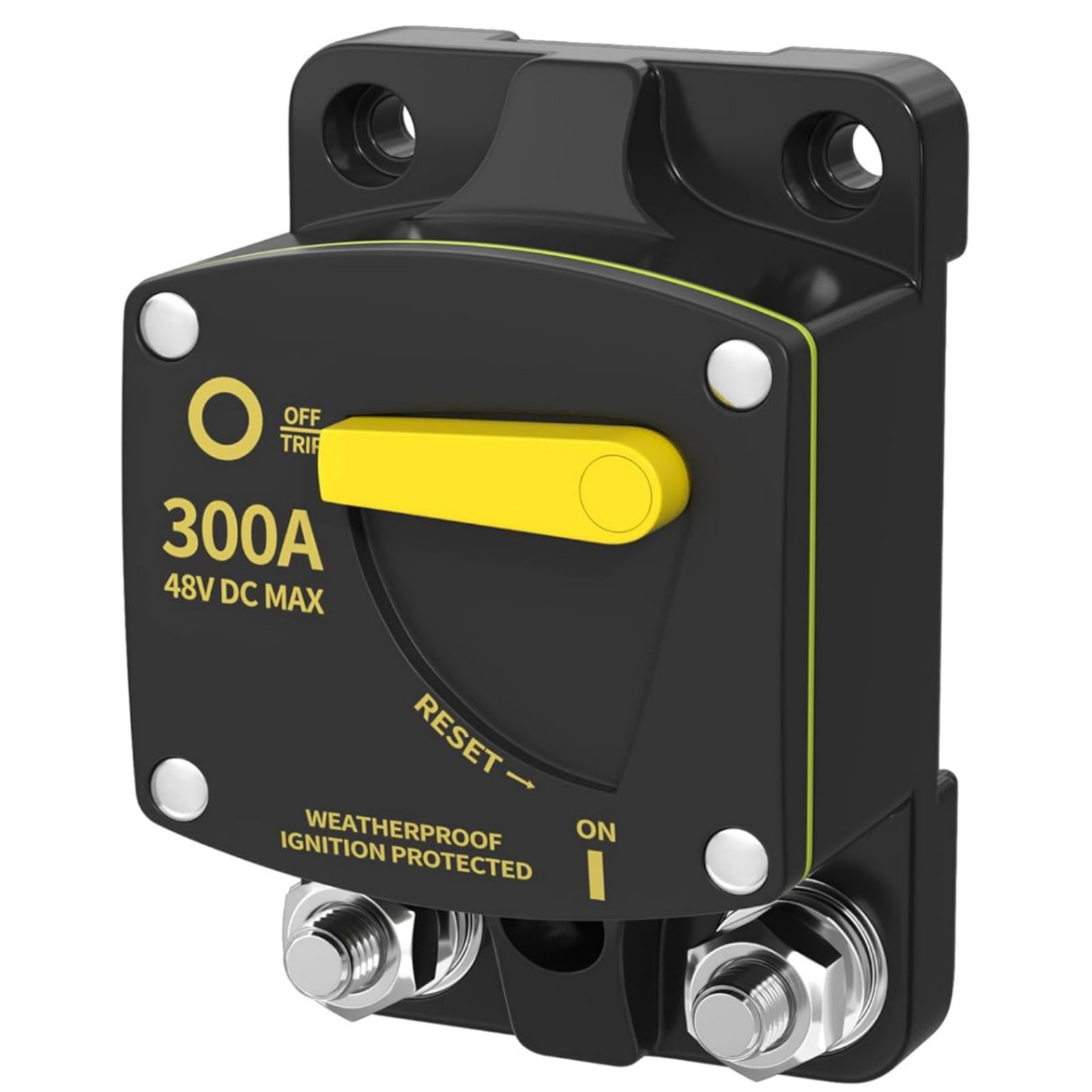 300 Amp 12-48V DC Circuit Breaker For Car Audio RV Marine Boat Truck Motors
