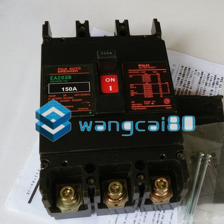 1Pcs New FUJI EA203B 150A 3P Industrial Automation Auto Circuit Breaker