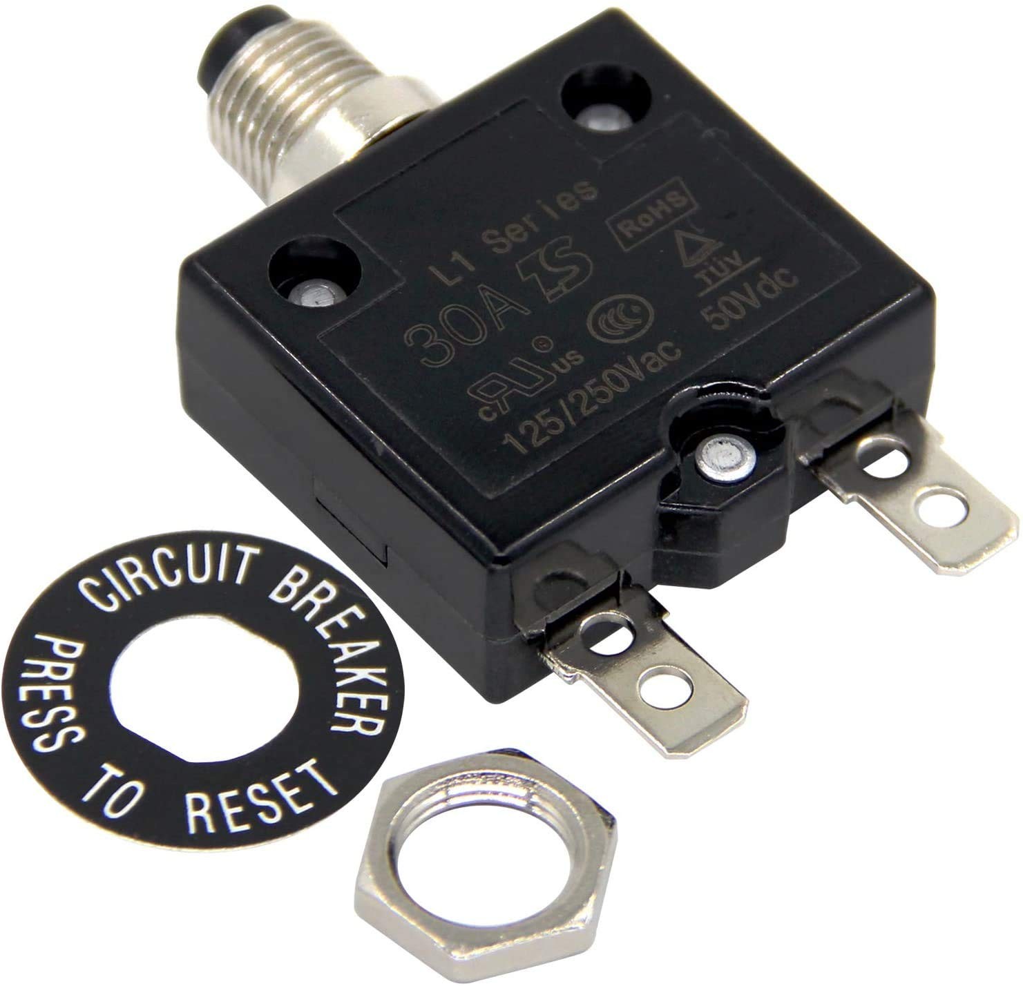 Thermal Circuit Breaker 30 Amps, Thermal Overload Protector L1 Series …