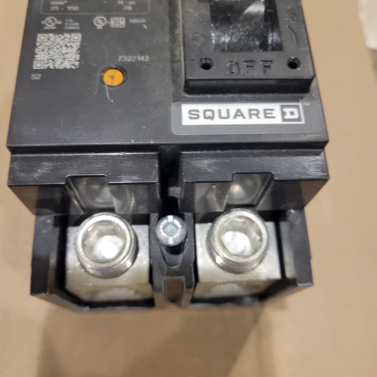 Square D QBL22225 225A 240V Circuit Breaker