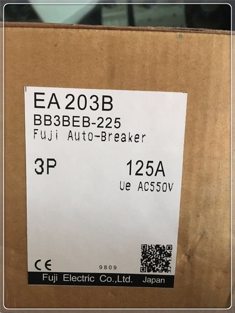 New For Fuji Electric EA203B 3P 125A Industrial Automation Auto Circuit Breaker