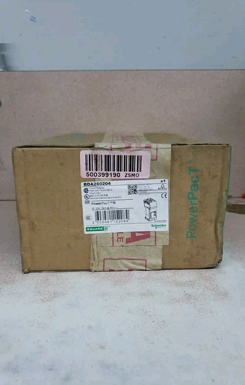New Old Stock Square D BDA260204 Circuit Breaker