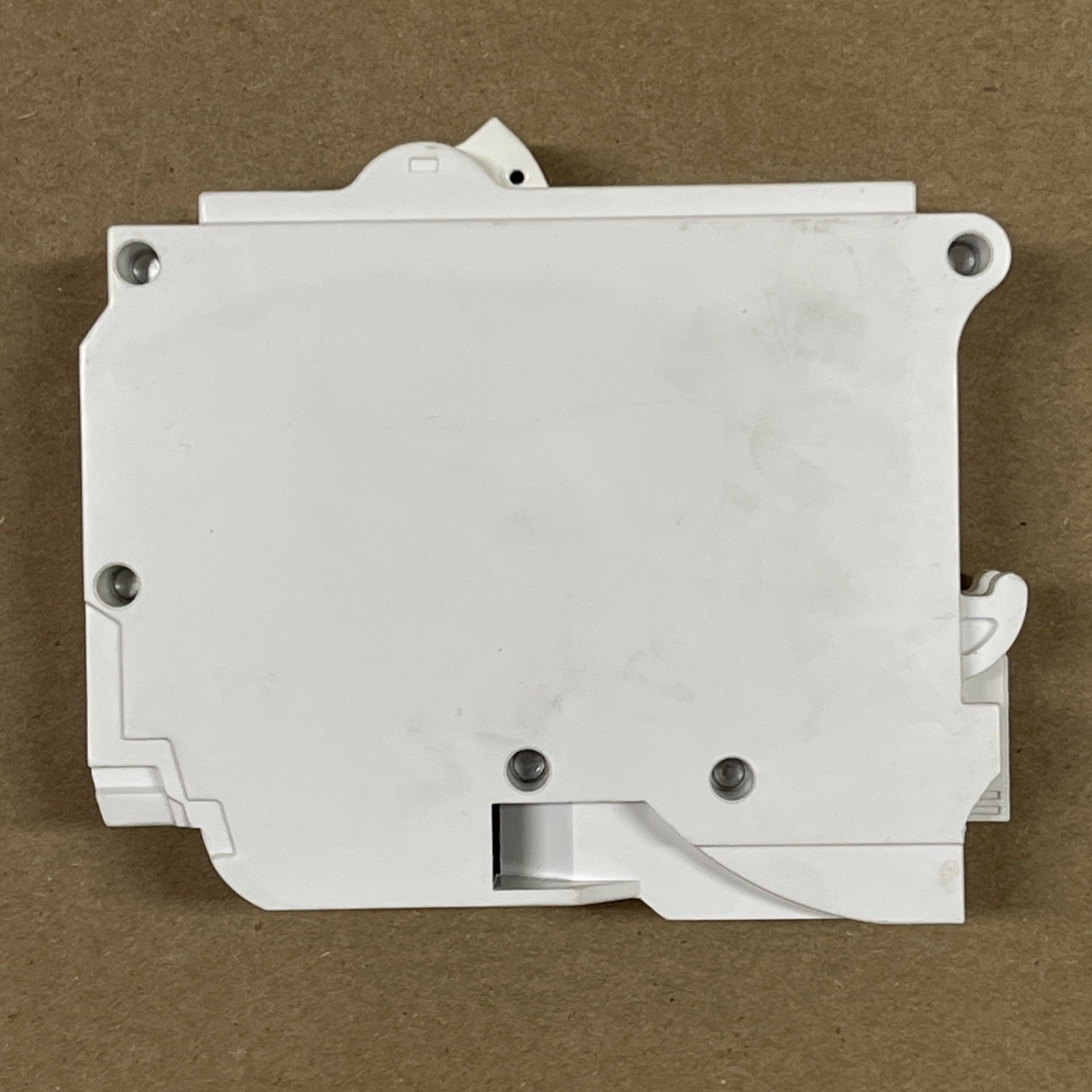 Leviton LB120-T White 20A 1-Pole Plug-On Standard Circuit Breaker CHIPPED