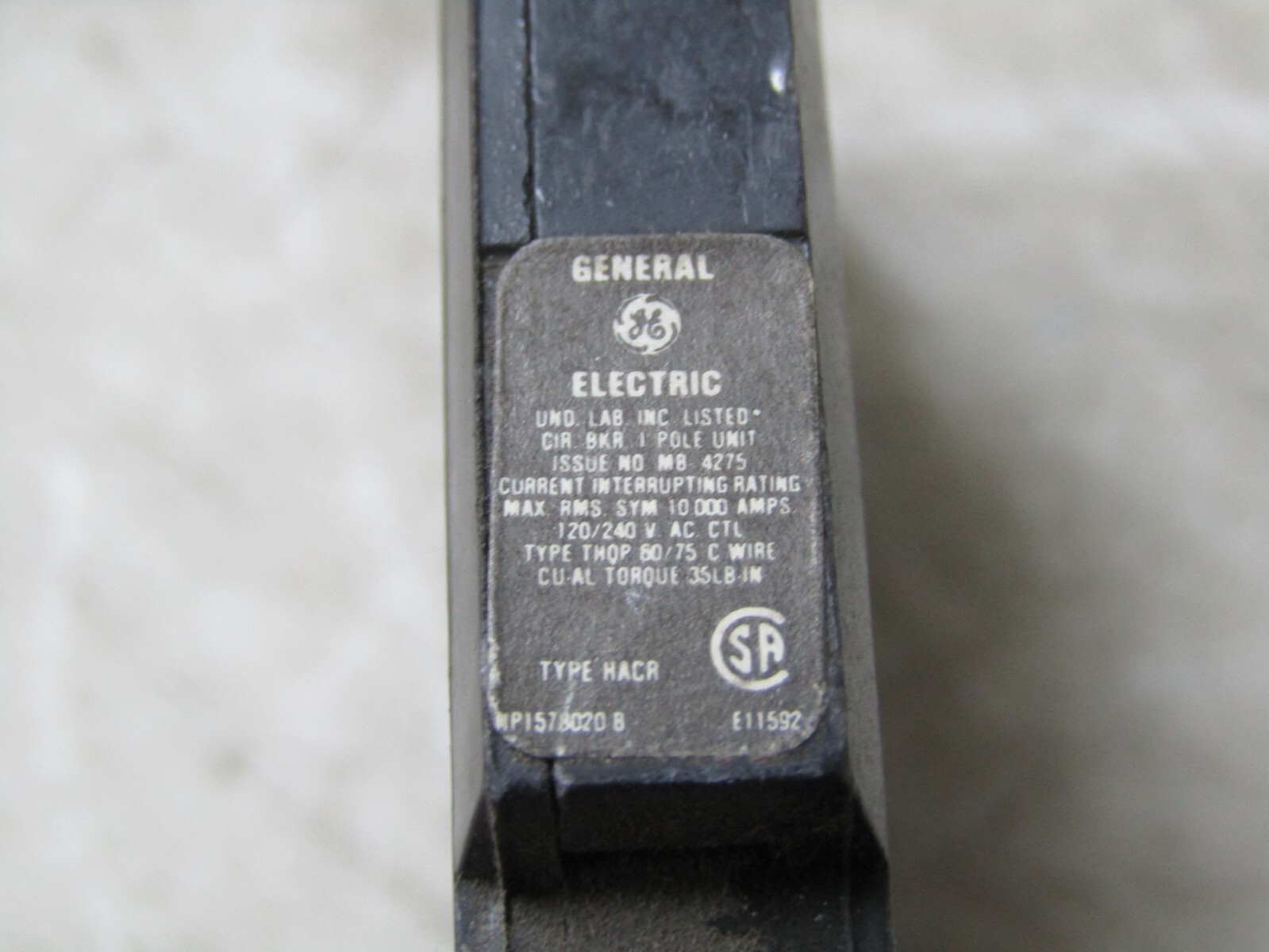 💥7) NEW GE GENERAL ELECTRIC 40 AMP CIRCUIT BREAKER 1 POLE 120/240 VAC THQP140