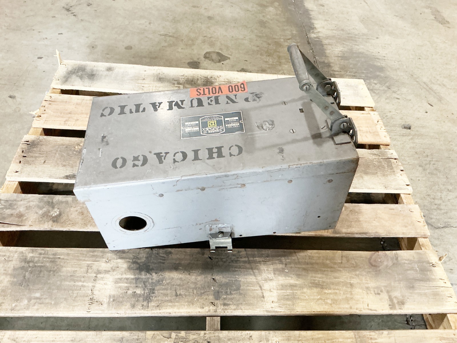 Square D SD9344 Fusible Bus Plug 200A 575AC HP 50 3PH 3W