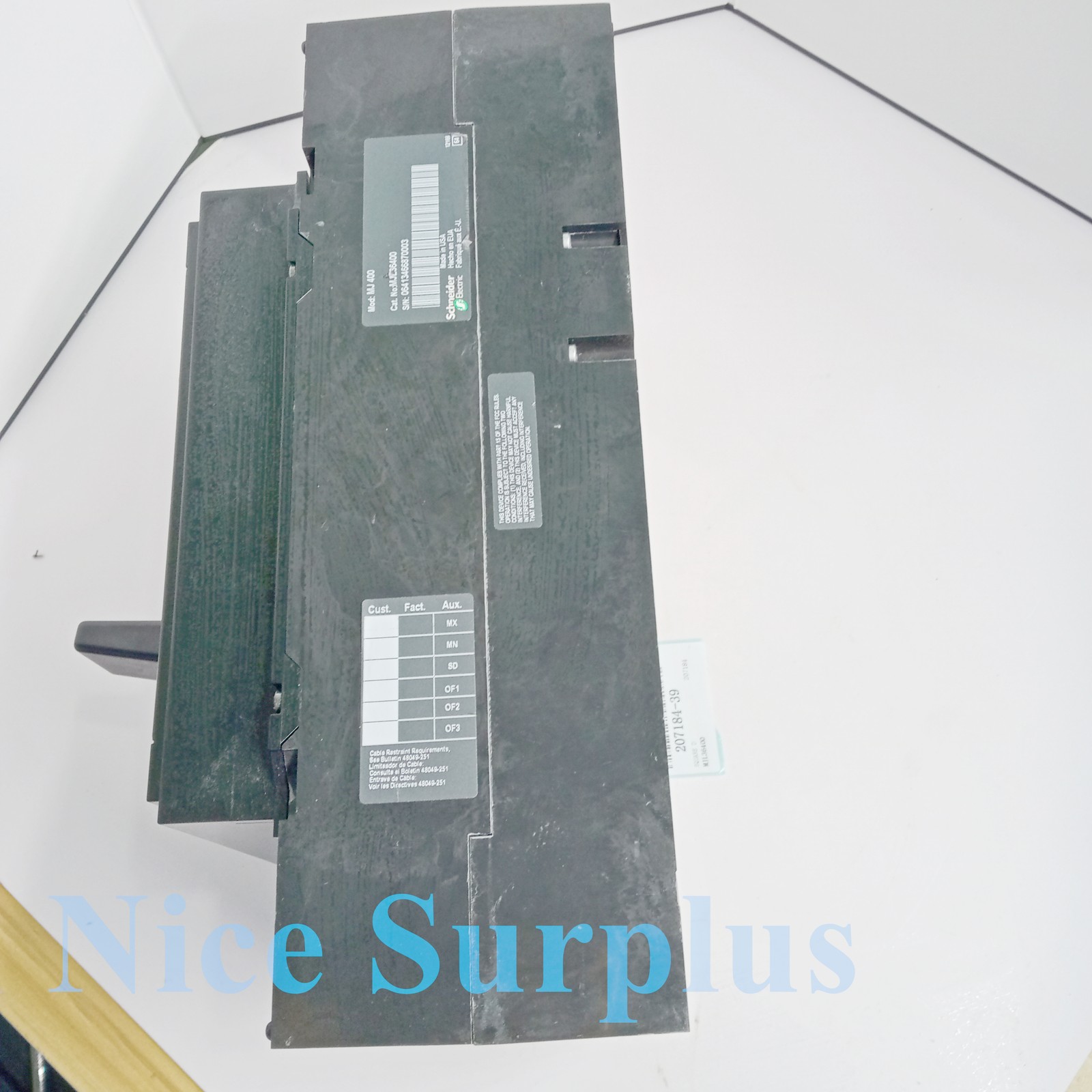 Square D Circuit Breaker MJL36400 #207184-39