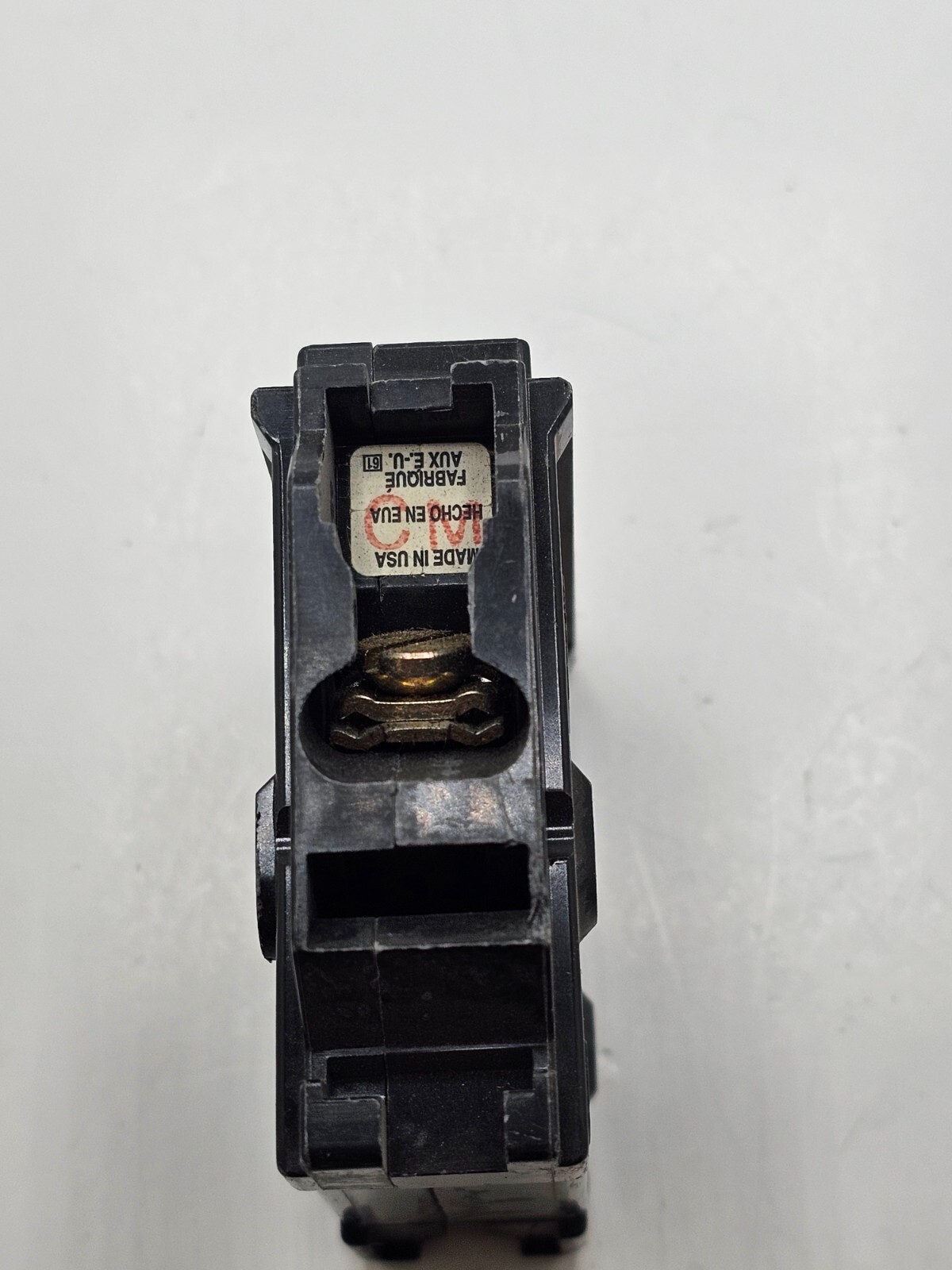 Square D HOM 10KA 120/240V 50/60 Hz Single Pole 15 Amp Circuit Breaker