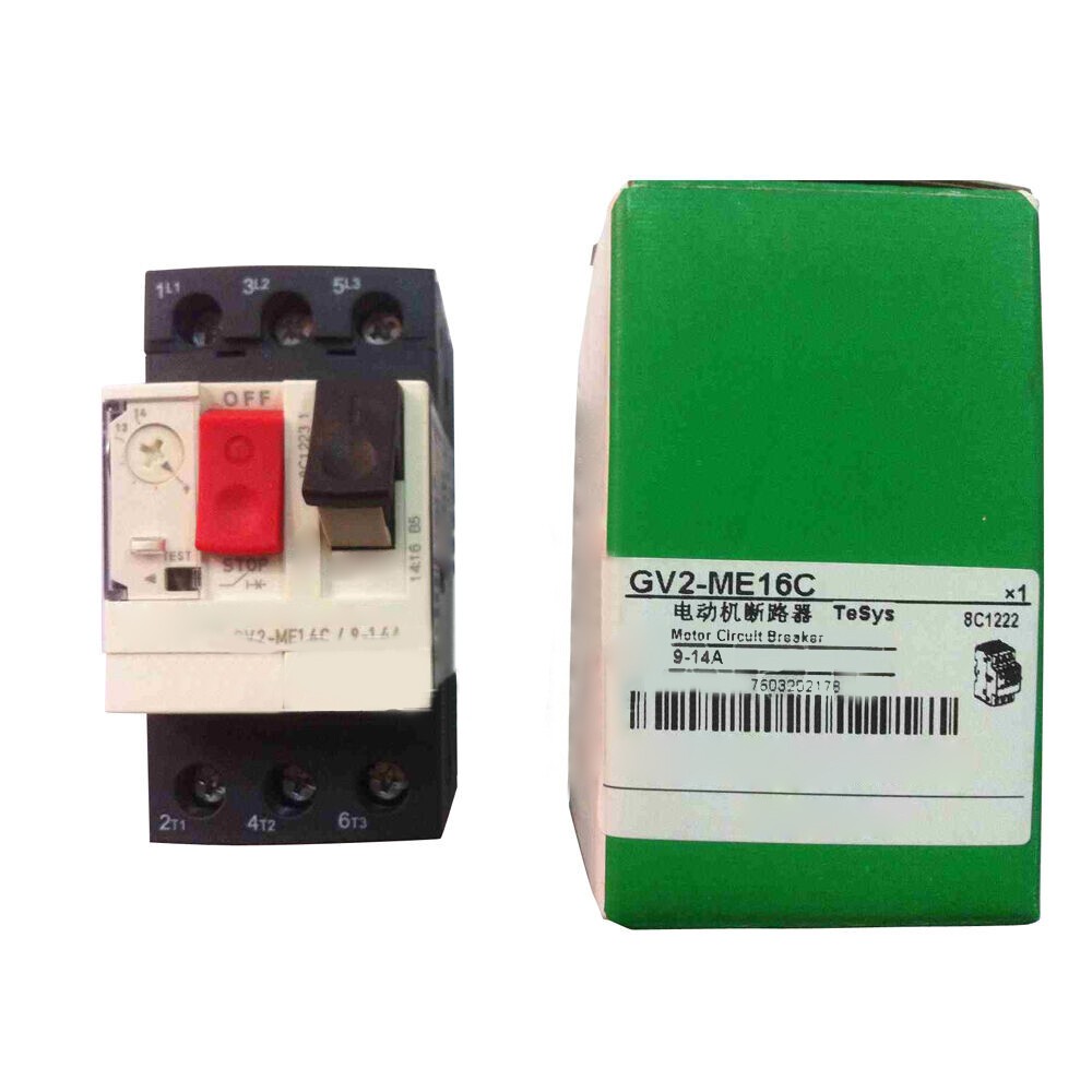 For GV2ME16C Motor Circuit Breaker 3 Pole 9A-14A
