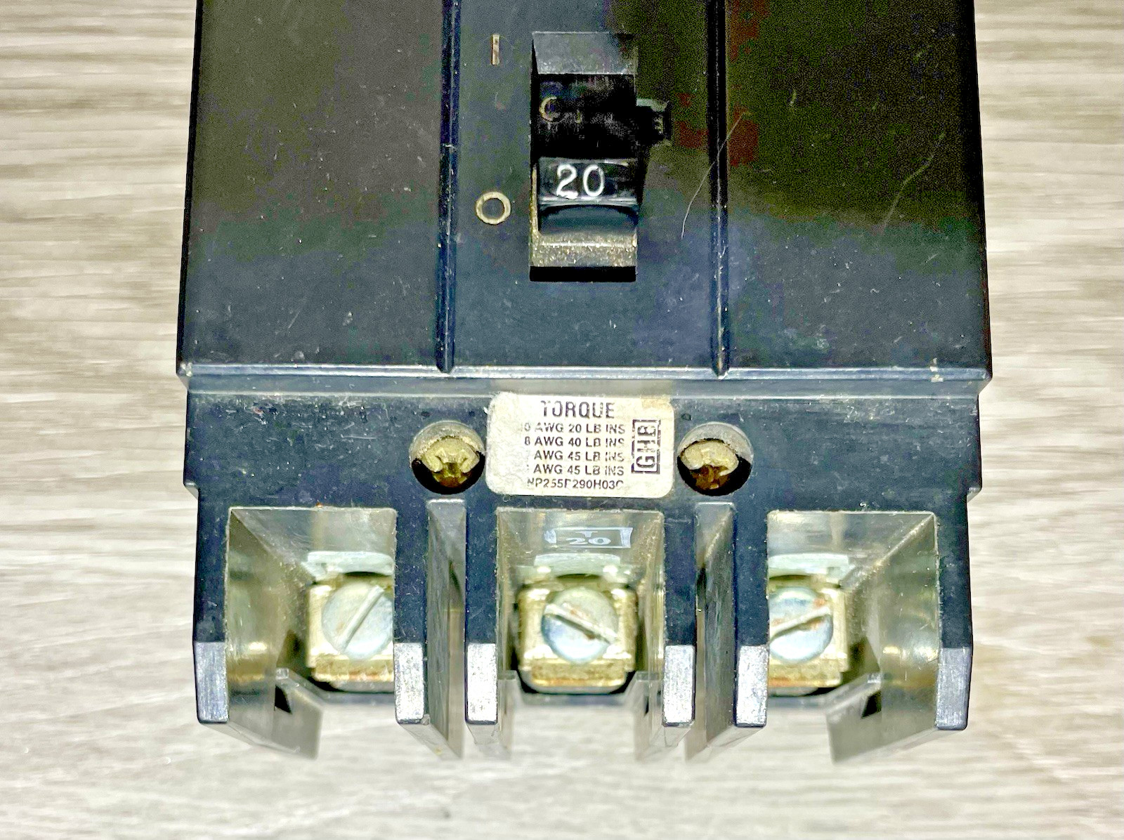 EATON / Westinghouse GHB3020 20 Amp GHB Breaker 480 Volts 3 Pole *FREE SHIPPING