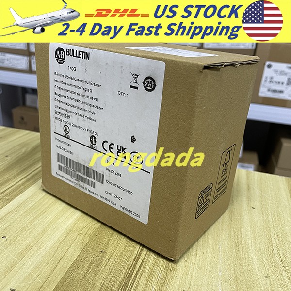 NEW AB 3-Pole 480V Molded Case Circuit Breaker 140G-G2C3-C50 Free delivery