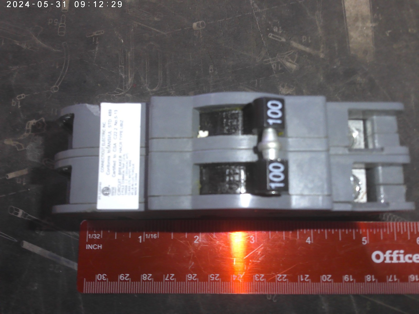Connecticut Electric Trip VPKUBIZ2100-1 Circuit Breaker