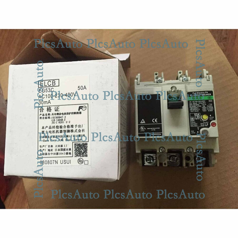 1PC New Fuji EG53C 50A leakage circuit breakers In Box