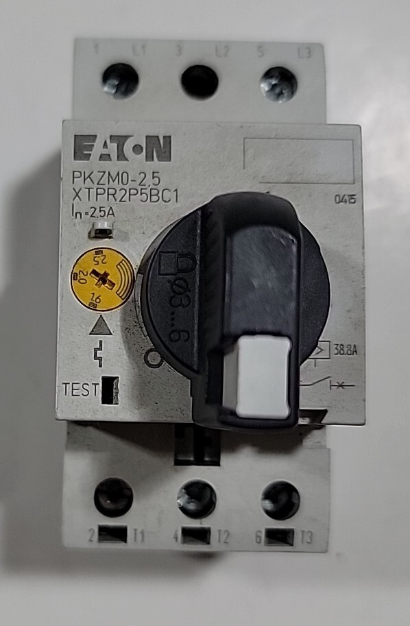 Eaton PKZM0-2.5 IEC Motor Circuit Breaker 1.6-2.5A XTPR2P5BC1 NL