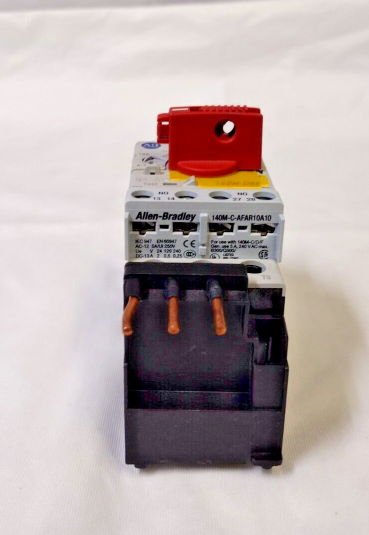 Allen Bradley 140M-D8E-C10 Motor Protection Circuit Breaker, SER C