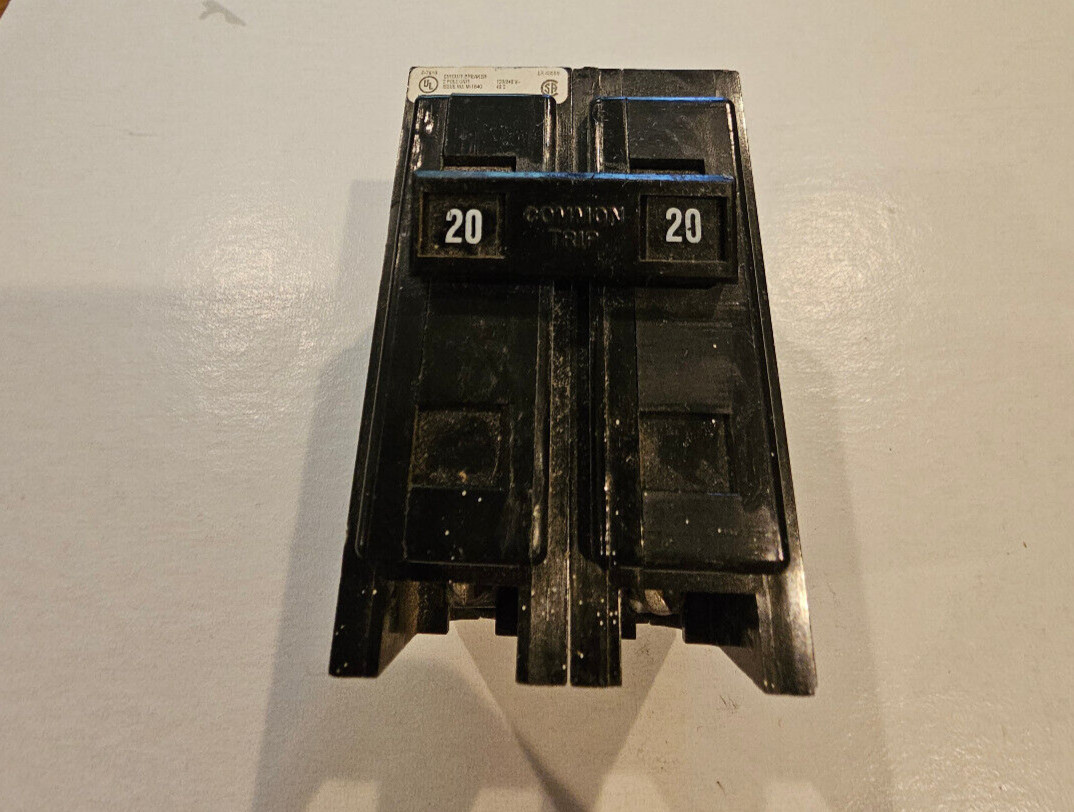 Eaton Cutler-Hammer QBHW2020 Quicklag Two-Pole 20A Circuit Breaker NP235P311H07
