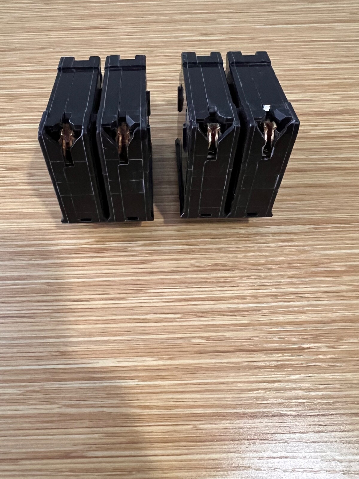 Lot of 2 Square D DP-4075 HOM 10KA 120/240V 50/60 Hz Single Pole 20 Amp