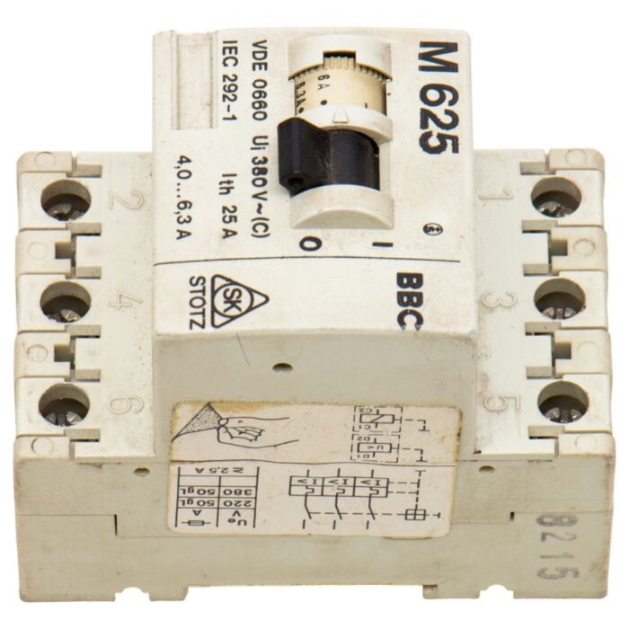 BBC M625 2.5-4A 380V 25A SK Stotz IEC 292-1 VDE 0660 Thermal Relay