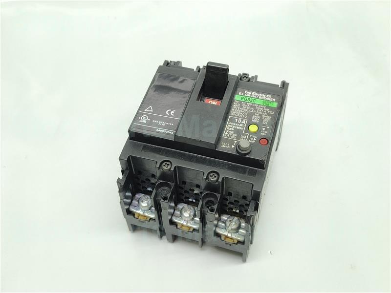 Fuji Electric FA EG53C EB3BEC-010B E.L. Circuit Breaker 10A 30 Days Warranty