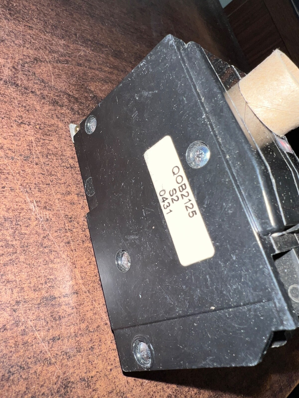 NEW SQUARE D QOB2125 125 AMP BOLT ON BREAKER B98