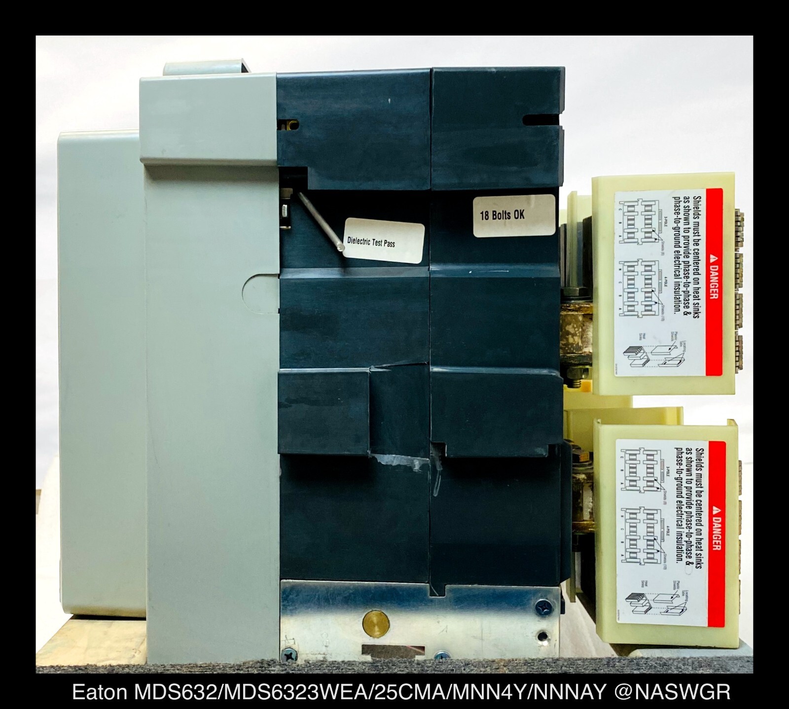 Eaton Magnum DS MDS632 Breaker (M/O,D/O) – 2500 Amp – Unused/1Yr Warranty