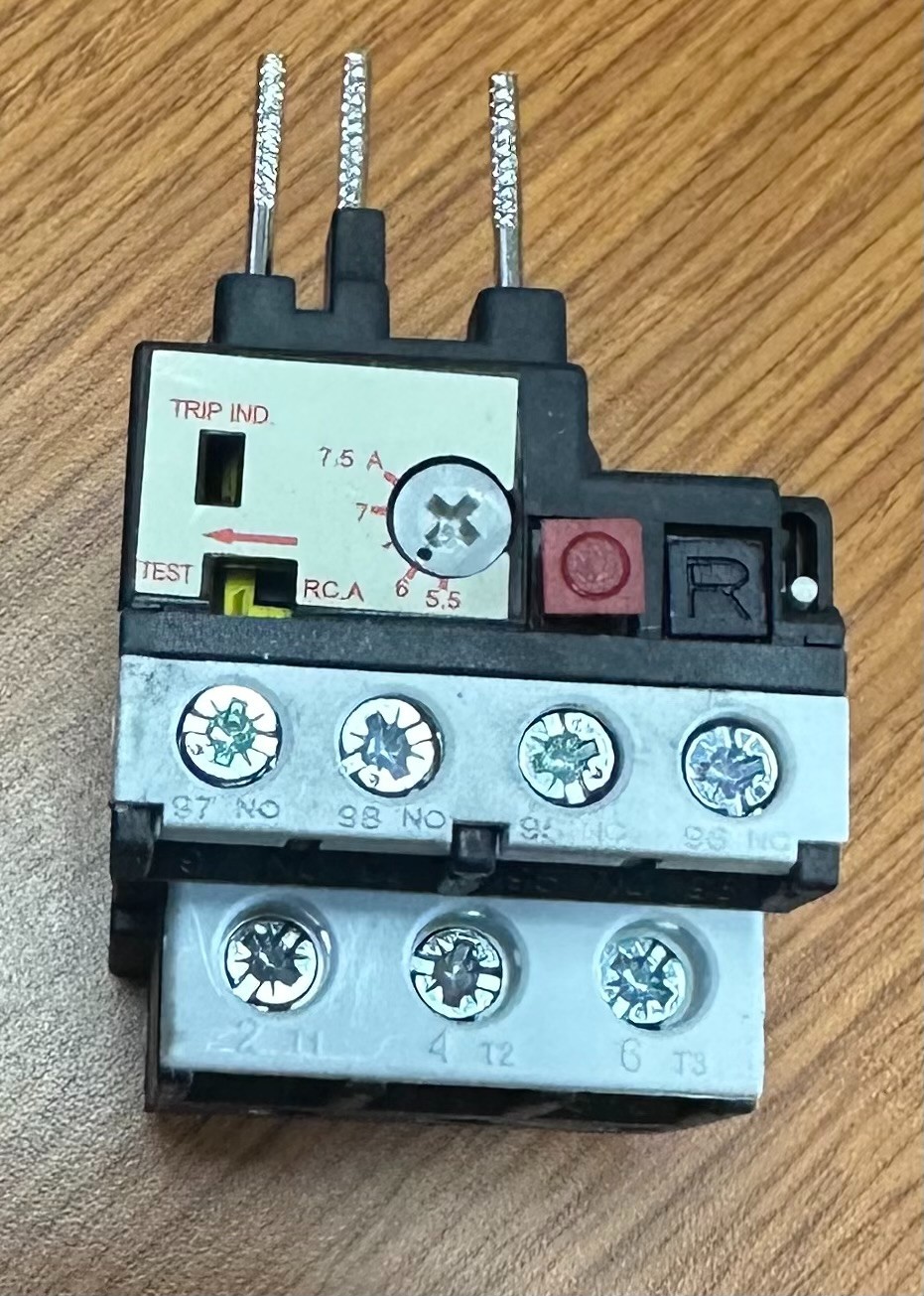 Teco Thermal Overload – RHU-10/4M1 – 3 Pole 2.9 – 4 Amp