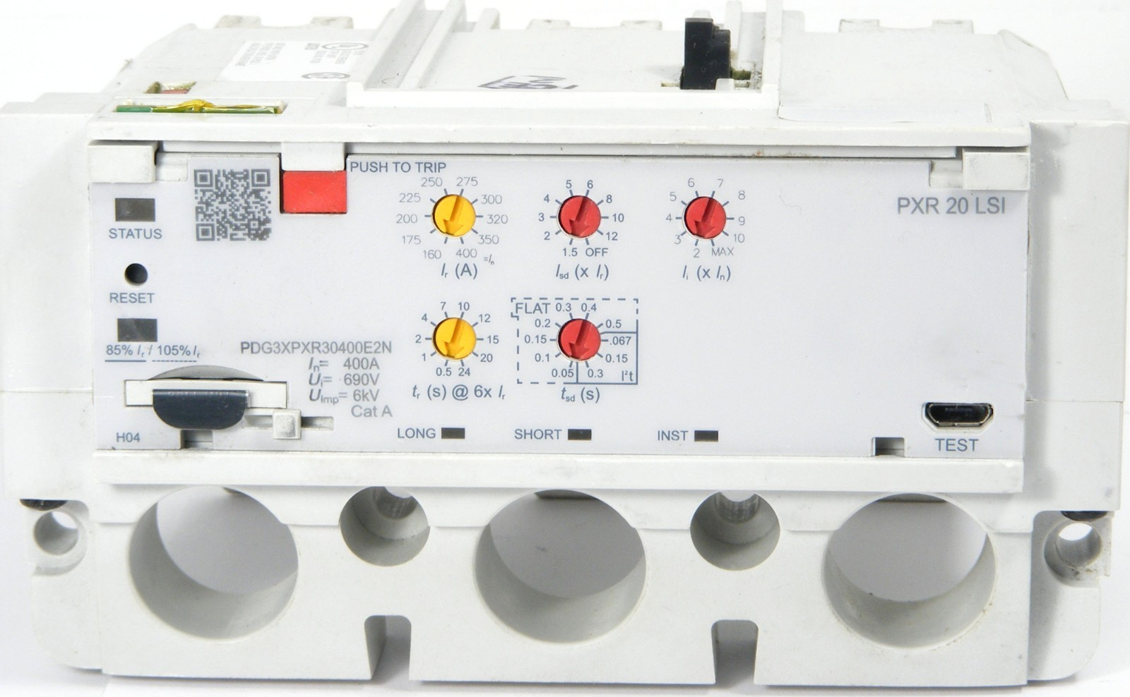 NEW Eaton PDG3XPXR30400E2N PXR20 LSI Power Xpert Release Trip Unit, 3P 400A 600V