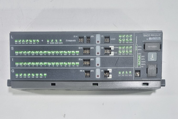 ABB SACE PR121/P POWER CIRCUIT BREAKER TRIP UNIT LSIG 1000A