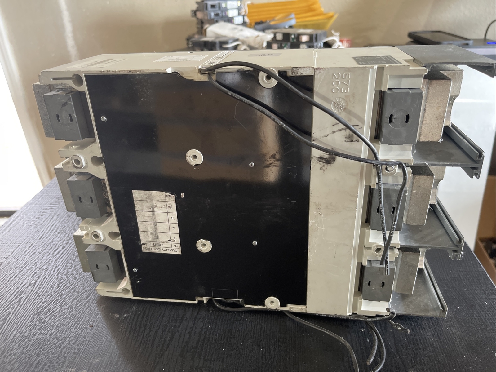 ABB S6N SACE S6 600amp NR. AH08014535