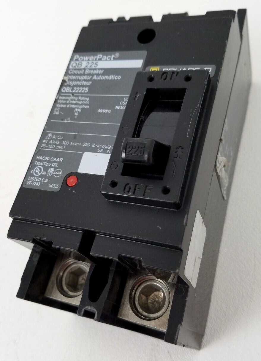 QBL22225 Square D 225 Amp Circuit Breaker *NEXT DAY OPTION* NEW