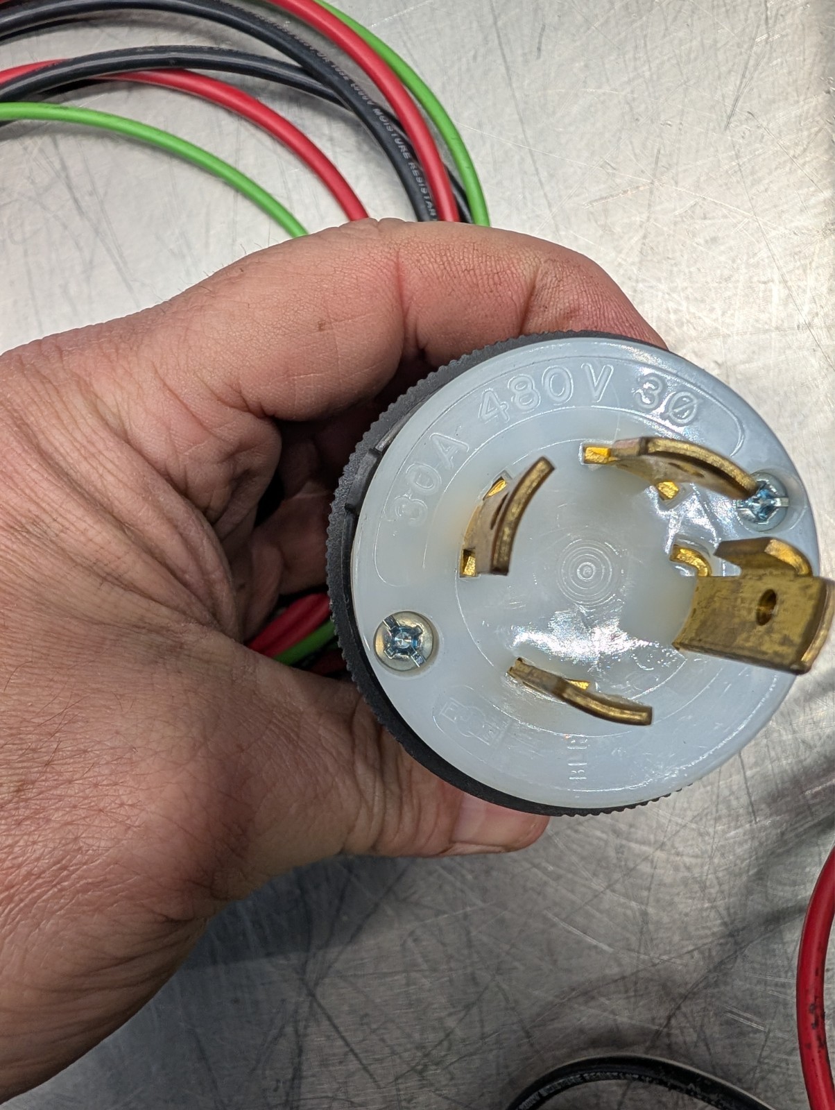 Siemens E0204ML1060SU 20A GFCI AFCI Q220AFC Indoor Load Center L16-30 Plug