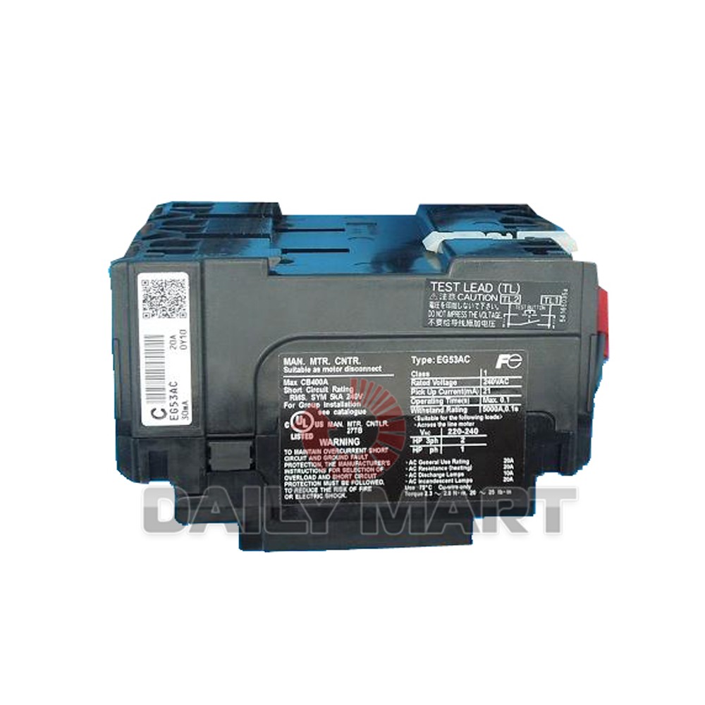 New In Box FUJI EG53AC Circuit Breaker 3P 50A