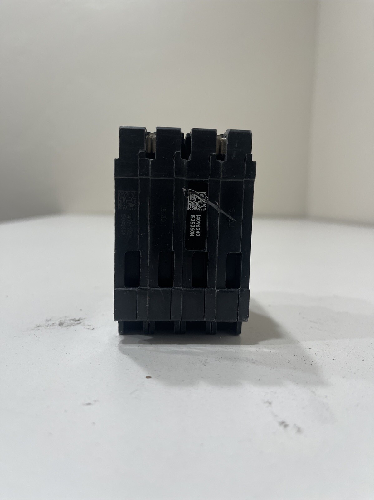 Q21530CT 30 Double Two 15-Amp Single Pole Circuit Breaker, Black