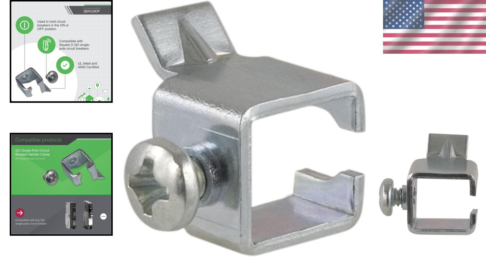 100A Square D QO Handle Lock-Off Kit – Compact & Easy to Install Safety Feature