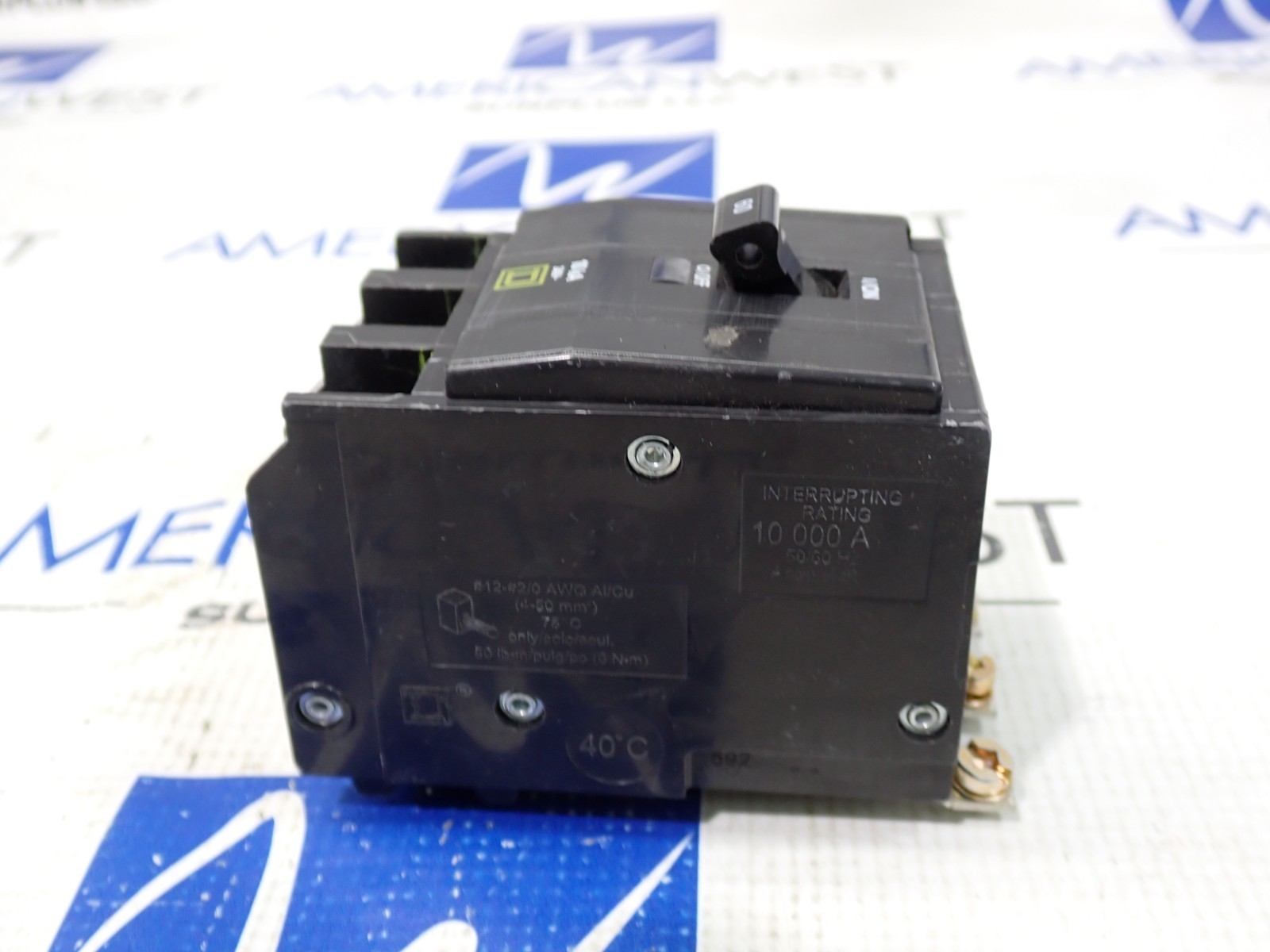 New Square D QOB360 3 Pole 60 Amp 240V Circuit Breaker