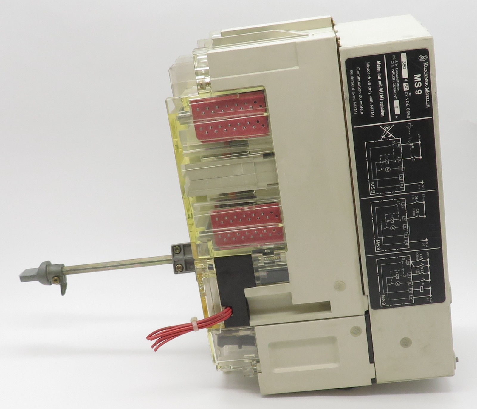 Moeller Circuit Breaker NZM9-250 Trigger ZM9-160 160A + Motor Drive MS9 380V